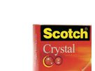 SCOTCH Crystal Tape 600 19mmx33m 6001933K kristallklar (3134375261920)