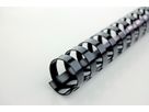 GBC Baguettes de reliure 22mm A4 4028602 noir, 21 anneaux 100 pcs. (0033816048133)