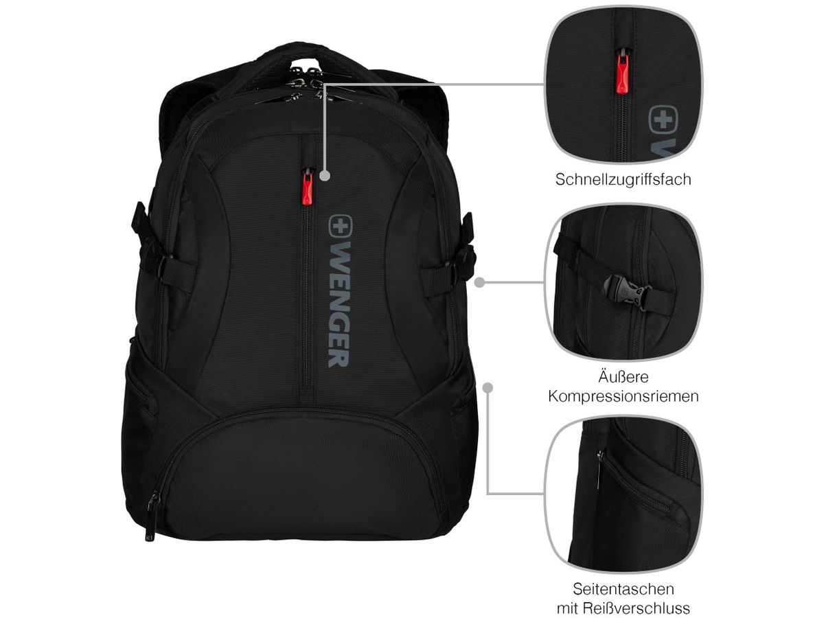 WENGER Transit B-600636 Zippered Padfolio (7613329007945)