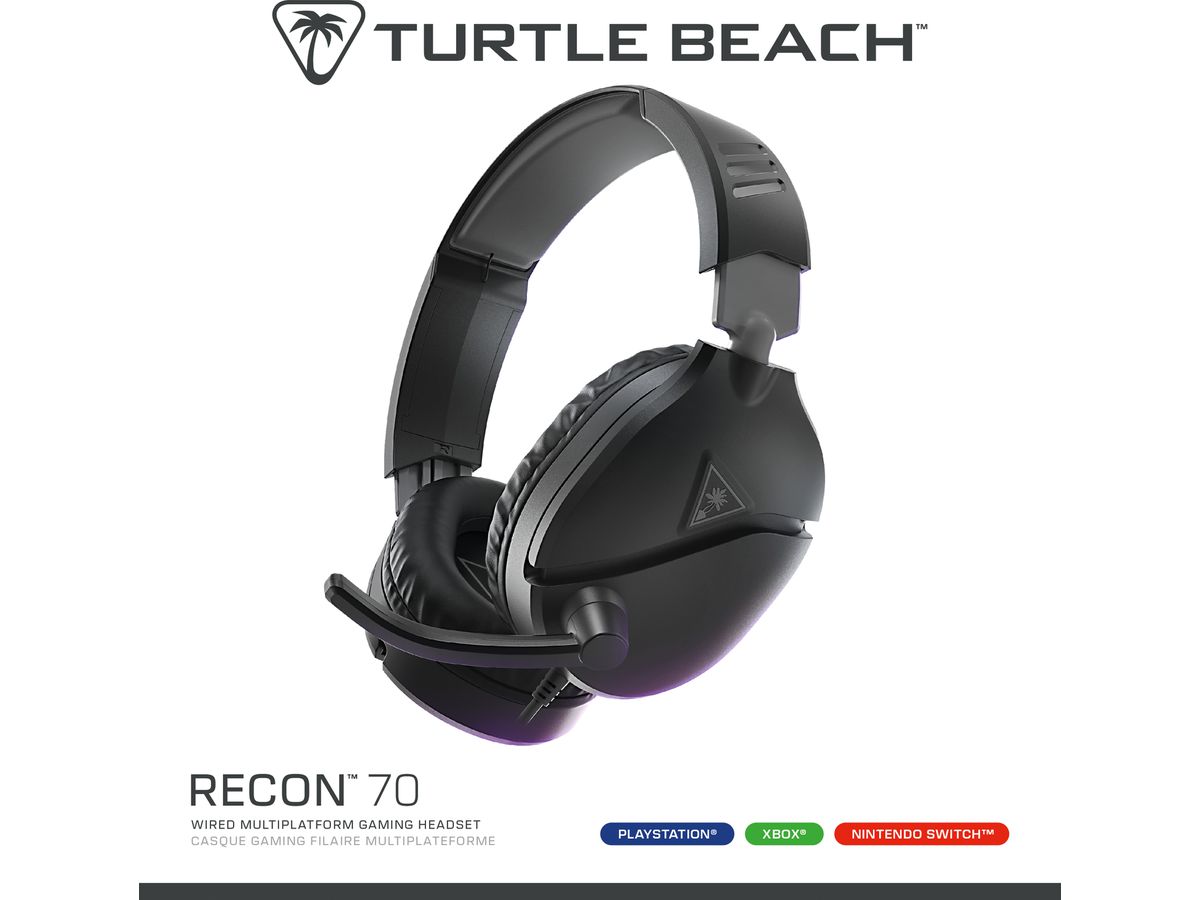 TURTLE BEACH Ear Force Recon 70P Black TBS-3001-05 Headset, PS4/PS5 (0731855030002)