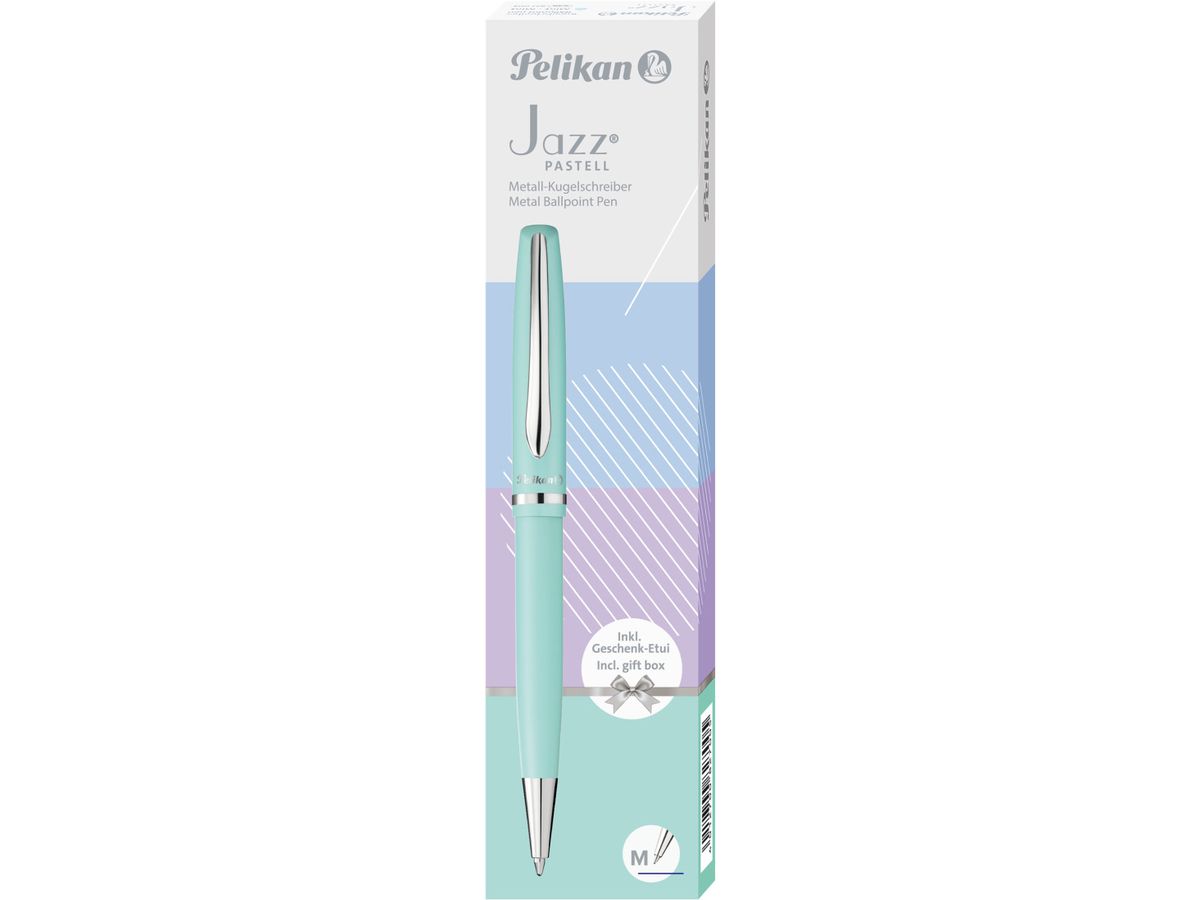 PELIKAN Kugelschreiber Jazz Pastel M 827003 mint, metall (4012700827005)