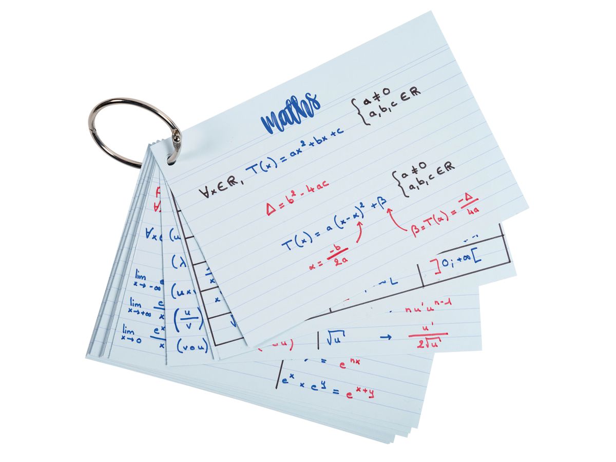 EXACOMPTA Display Flashcards A6/A7 10380E ass. 38PK à 50 pcs. (3130630103806)