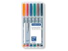 STAEDTLER Lumocolor non-perm. F 316-WP6 6 colori ass. (4007817323588)