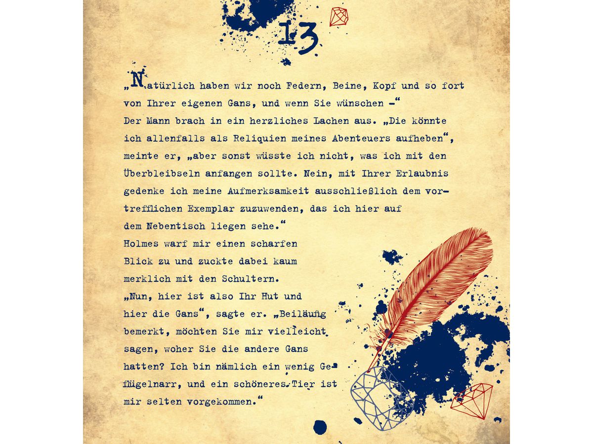 COPPENRATH Adventskalender 59x47cm 71548 Krimi Advent Sherlock Holmes (4050003715483)