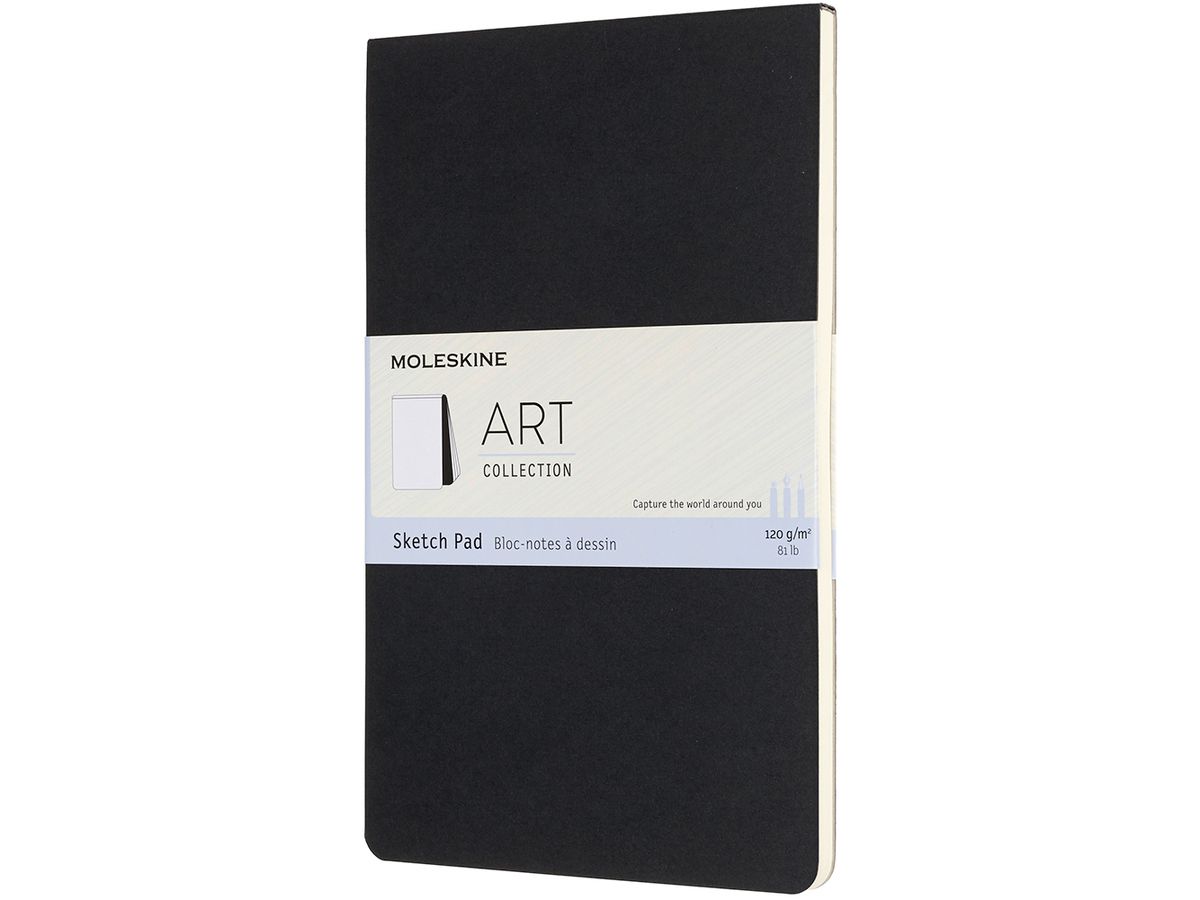 MOLESKINE Blocco schizzo SC L/A5 626826 nero, 48 pagine (8058647626826)