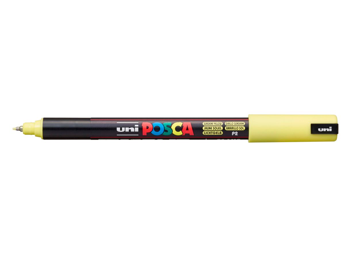 POSCA Fineliner 0.7mm PC-1MR_SUNSHINE YELLOW jaune (4902778249406)