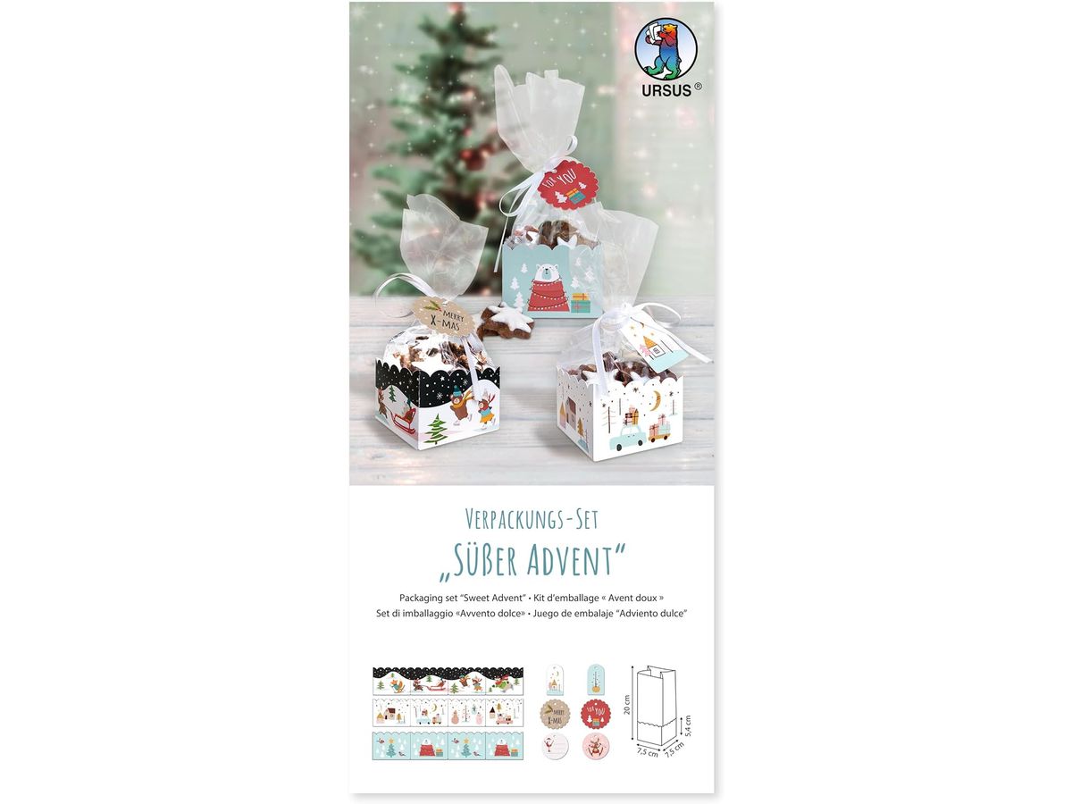 URSUS Set confezione 51290000F Sweet Advent (4008525250838)