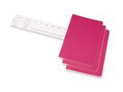 MOLESKINE Taccuino cartone 3x L/A5 629650 rigato, pink, 80 pagine (8058647629650)