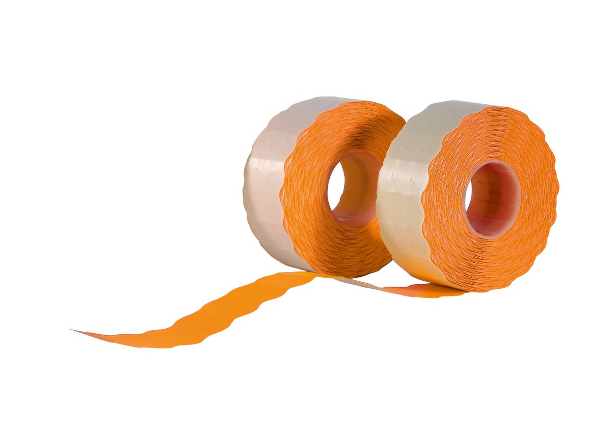 SATO Etiketten 26x12mm 700300032 orange, permanent 1500 Stück (7612532051639)