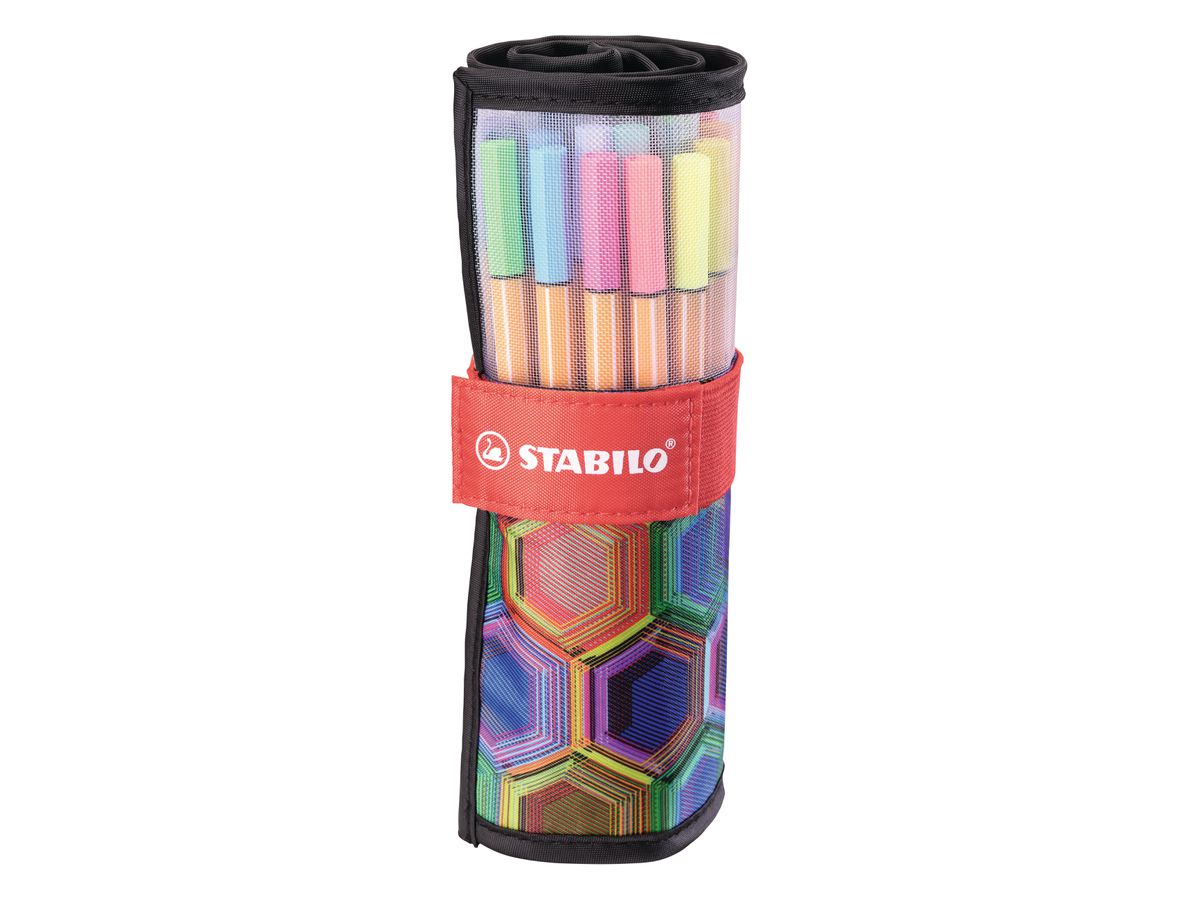 STABILO Rollerset point 88 0.4mm 8825-071-20 Set, Arty 25 pcs. (4006381566988)