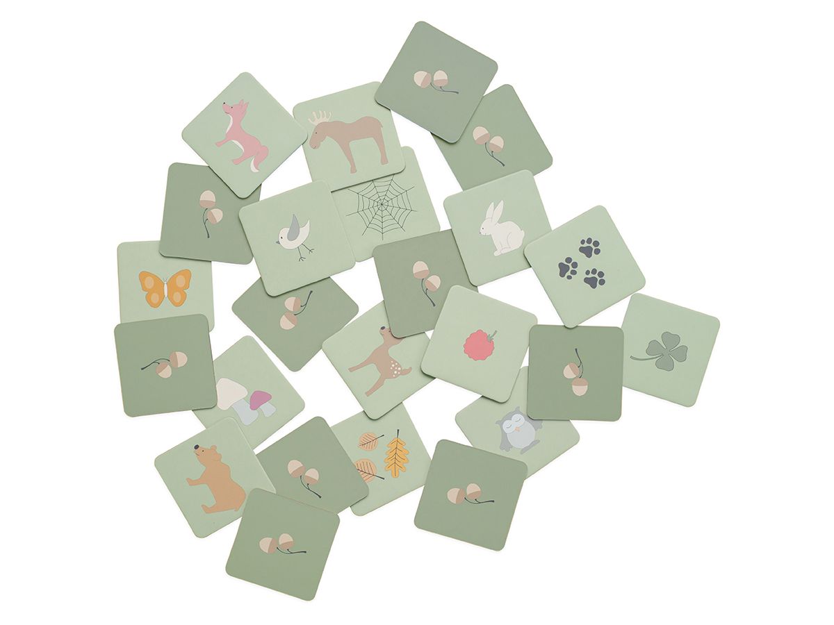 JABADABADO Memory forêt 7x7cm A3223 (7332599010072)