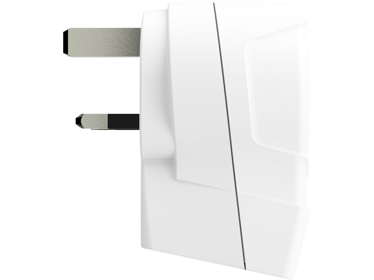 SKROSS Country Travel Adapter 1.500280 Europe to UK with USB (7640166323082)
