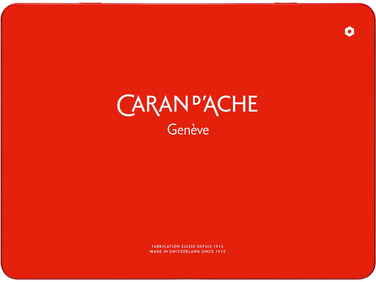 CARAN D'ACHE Pastelli a cera Neocolor 1 7000.340 40 colori ass. box metallico (7610186037542)