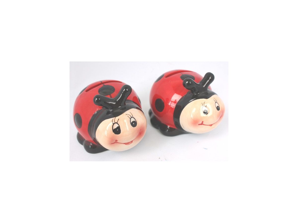 ROOST Tirelires Ladybird mini 14585 rouge/noir 8x7x5cm (4007698145859)