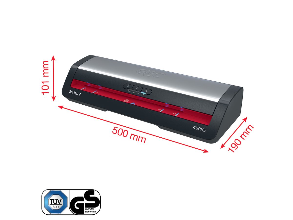GBC Laminatore 480HS A3 4410072CH (5028252650199)