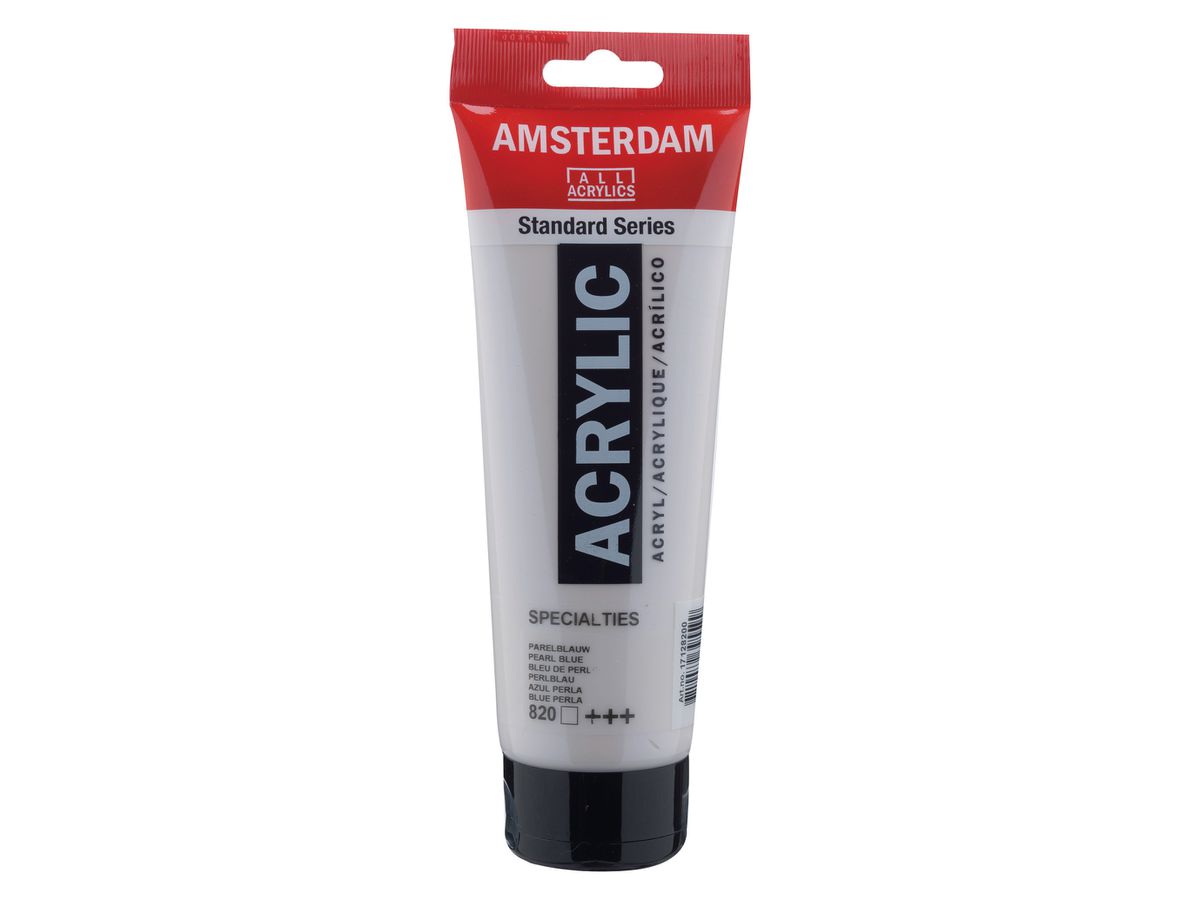 AMSTERDAM Acrylfarbe 250ml 17128200 perlblau 820 (8712079395599)