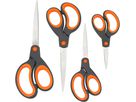 RAPESCO Schere Soft-Grip 1577 4 Stück orange (5018505017138)