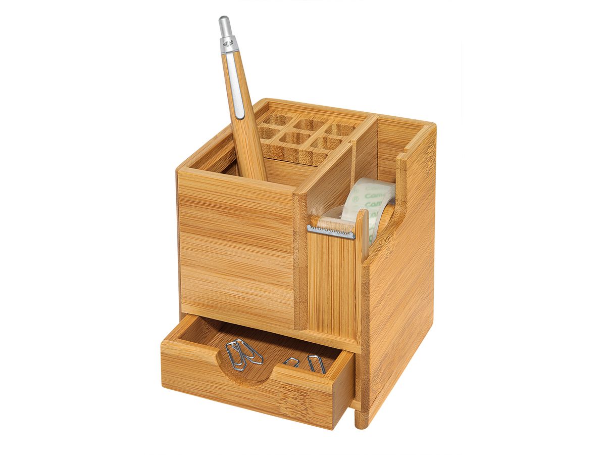 WEDO Tischorganizer 611707 braun 10.3x10.3x11.7 cm (4003801854311)