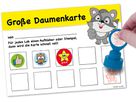 TIMETEX Große Daumenkarte 62957 10 Feldern 25 Stück (4055218629570)