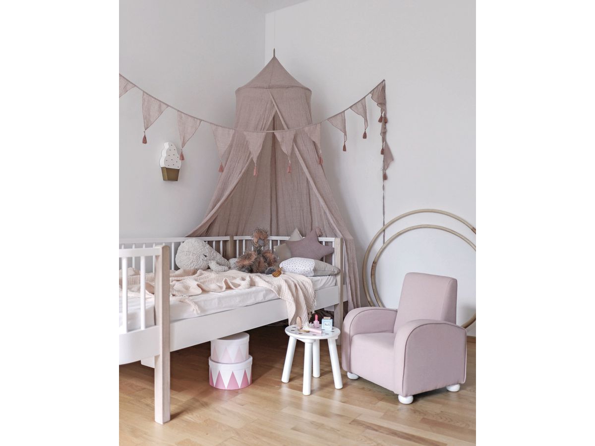 JABADABADO Bed canopy K038 dusty pink 230cm (7332599000387)