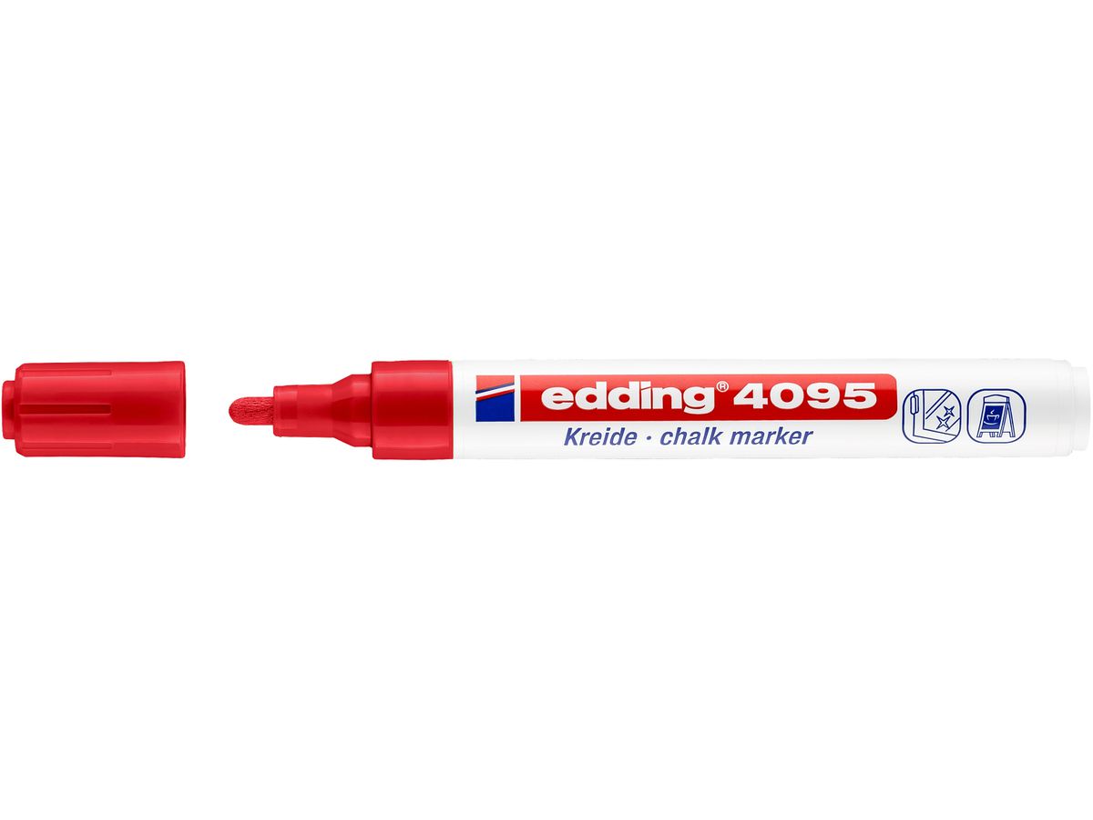 EDDING Windowmarker 4095 2-3mm 4095-2 rot (4004764788033)