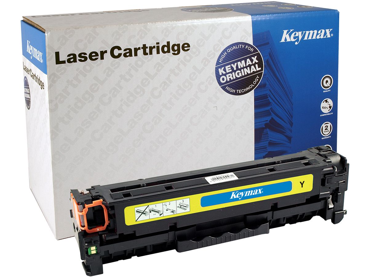 KEYMAX RMC Modulo di toner yellow CRG 718YKEY p.Canon LBP 7200 2800 p. (4016807187390)