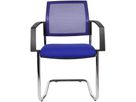 TOPSTAR Sedia per visitatori BB490A T38 Visit Comfort 2, blu (4014296960579)