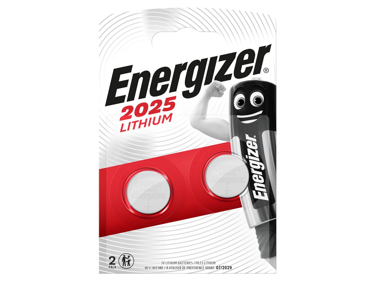 ENERGIZER Knopfzelle Lithium 3V E301021502 165 mAh 2 Stück (7638900450330)