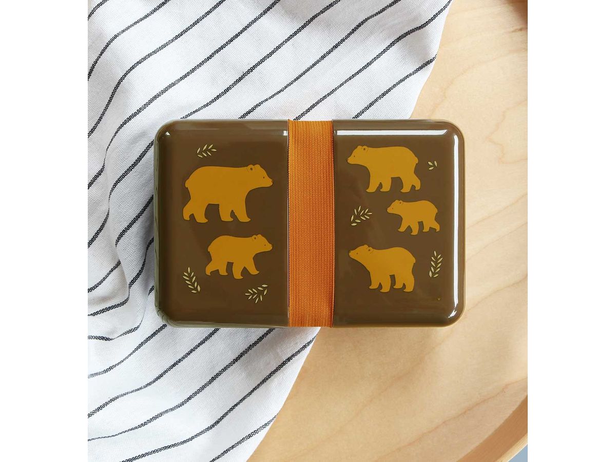 ALLC Lunchbox Bär SBBEBR48 braun 18x6x12cm (8719715001982)