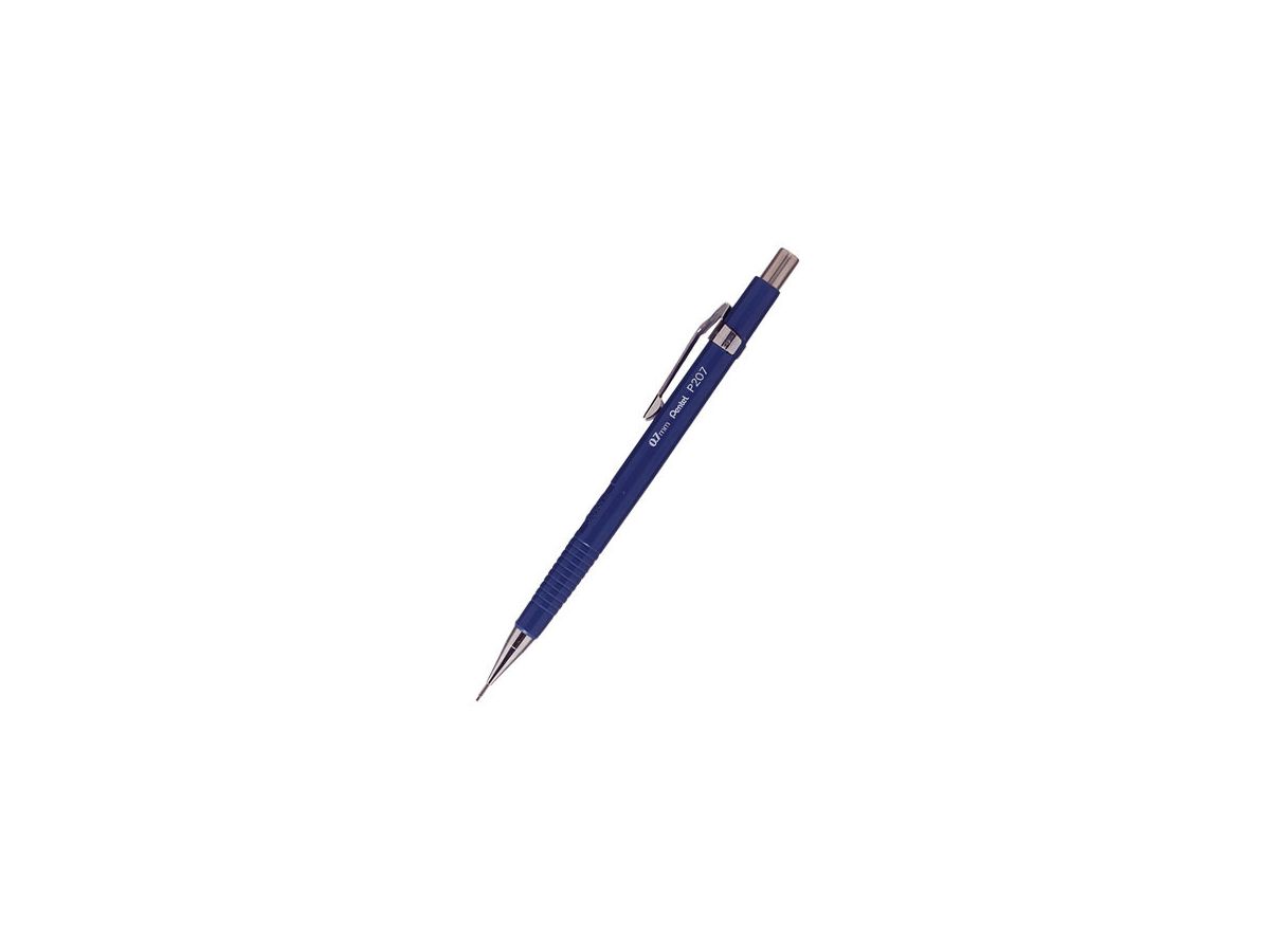 PENTEL Druckbleistift Sharp 0.7mm P207-C blau mit Radiergummi (3474372207003)