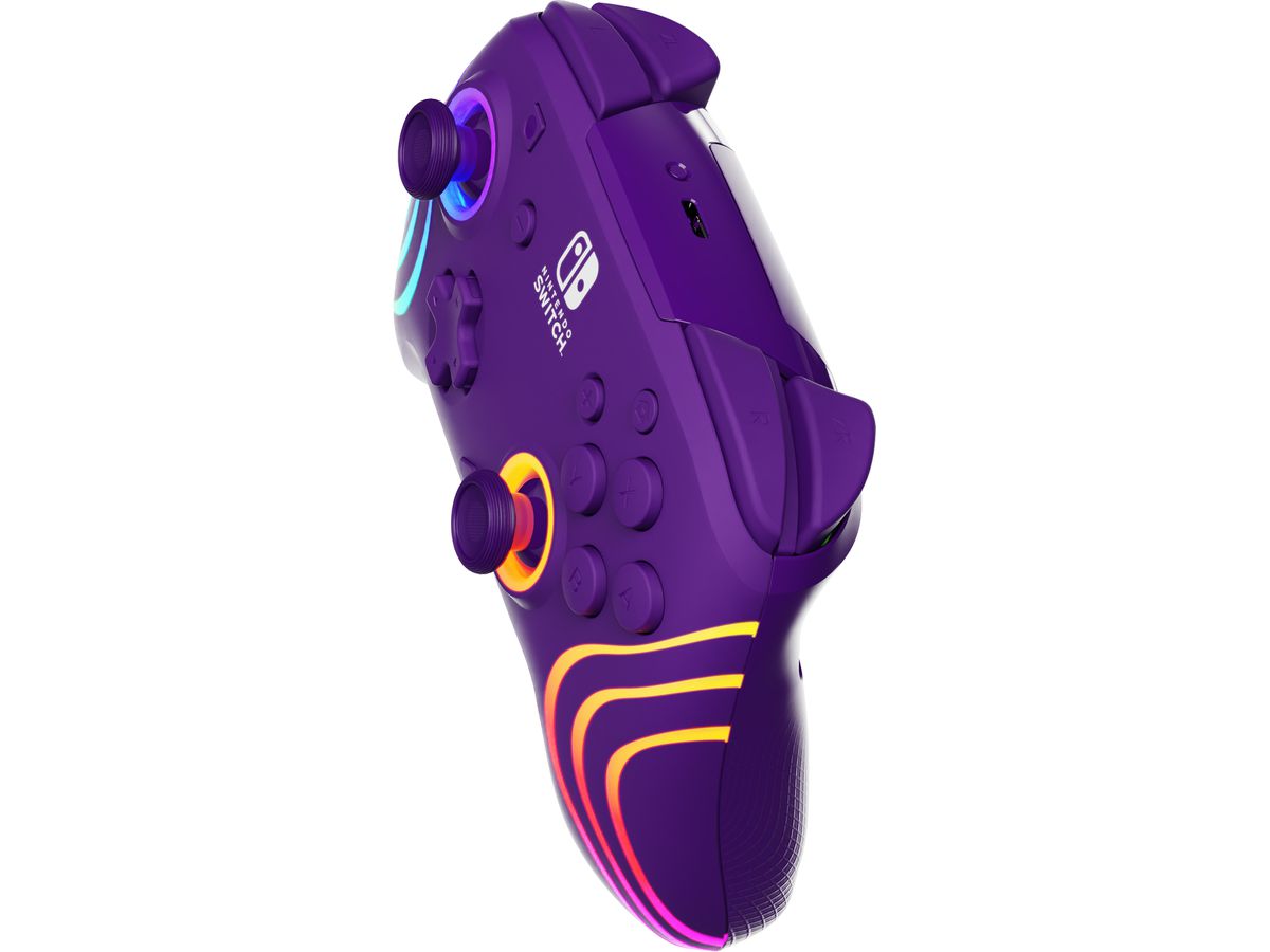 PDP Afterglow WAVE Wireless Ctrl 500-252-PR NSW, Purple with Motion (0708056073886)