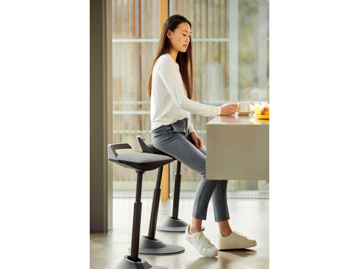 AERIS Sgabello Muvman 311STGRCM02 grigio/grigio (4250200413506)