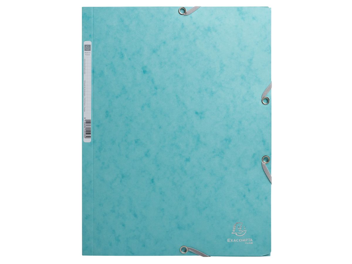 EXACOMPTA Gummibandmappe Skandi A4 55273E frostblau (3130630552734)