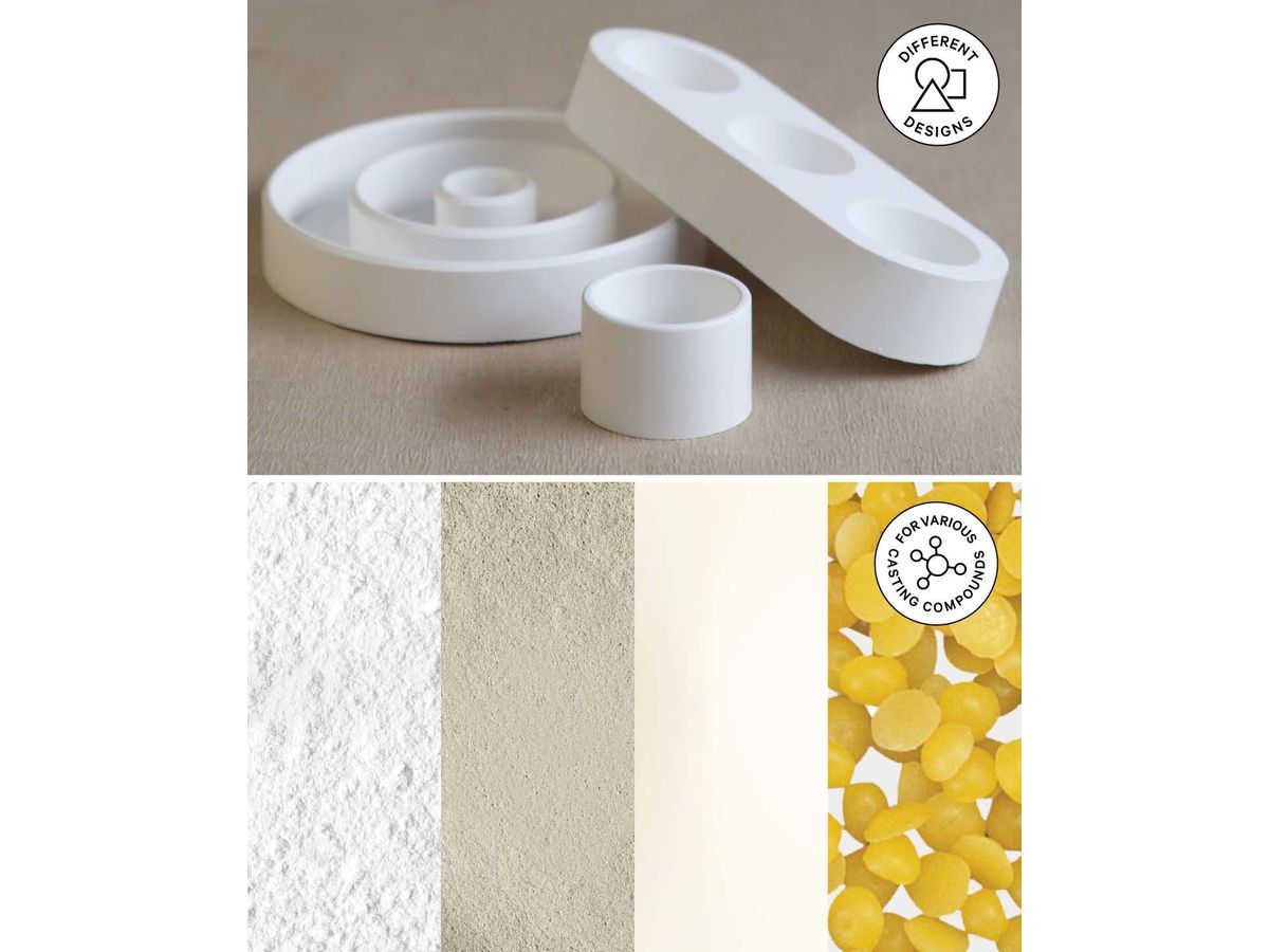 I AM CREATIVE Timbro in silicone 1704.17 Tealight holder (7611983223343)