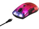 DELTACO Lightweight Mouse Wirel.RGB GAM-145 Semi-Transparent,DM320,Black (7333048058614)