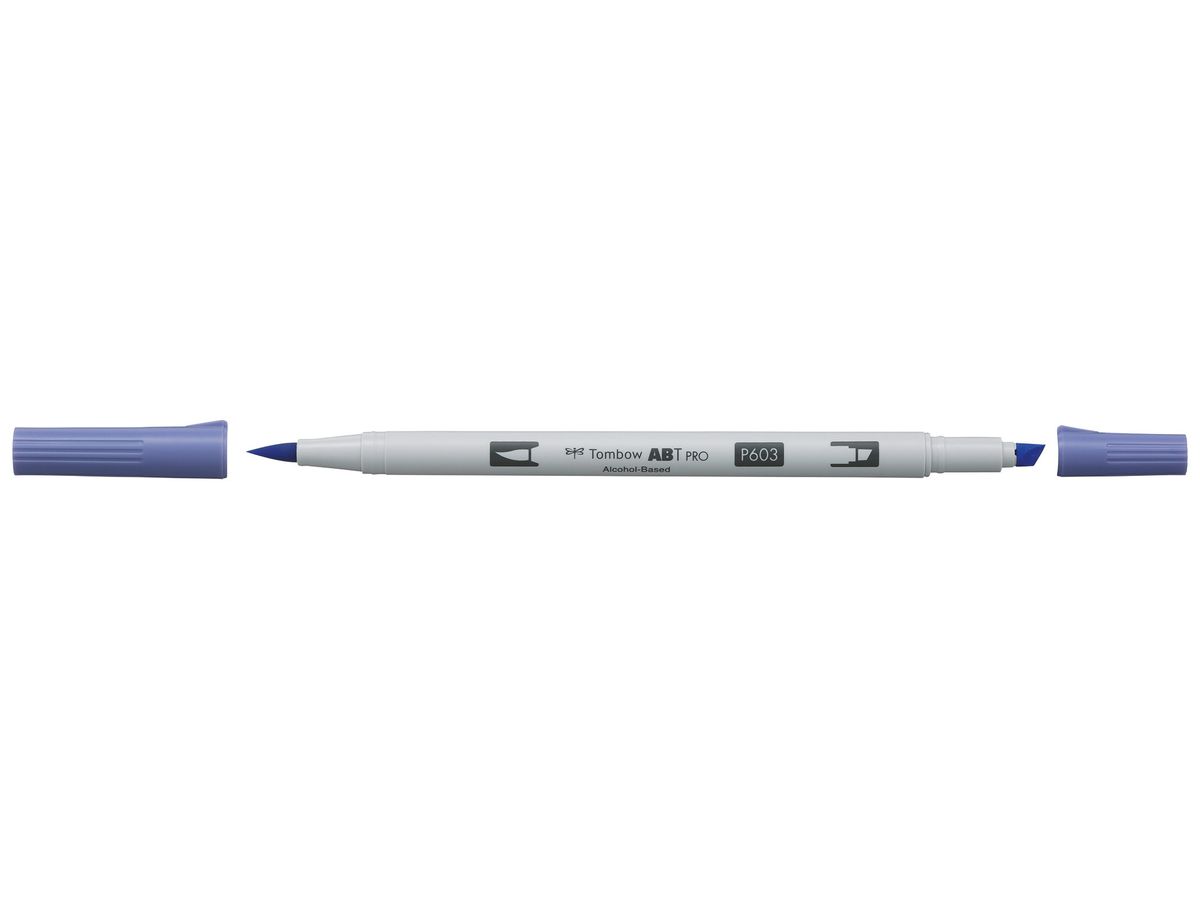 TOMBOW Dual Brush Pen ABT PRO ABTP-603 periwinkle (4901991649512)