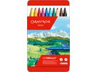 CARAN D'ACHE Filzstift Fibralo M 185.310 10-farbig assortiert (7610186303104)