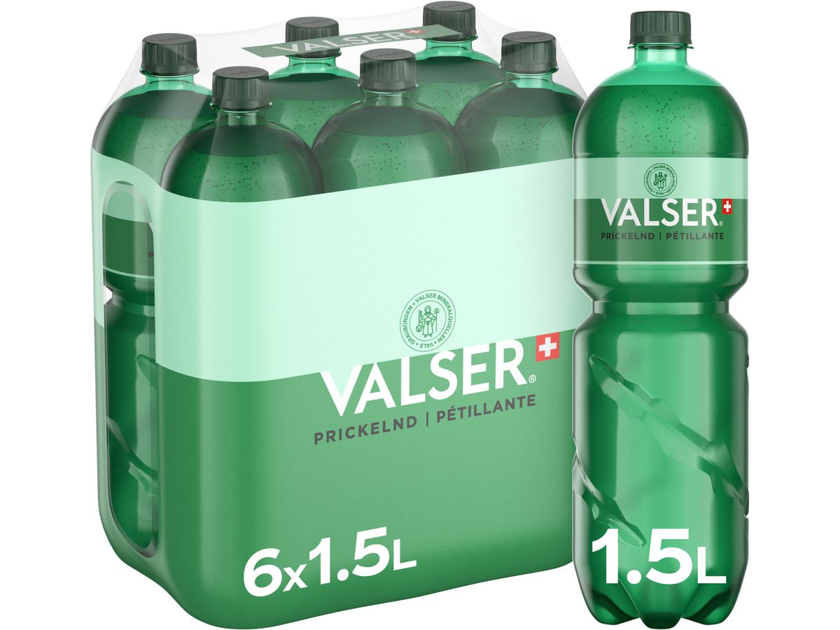 VALSER Pétillant 336501 150cl, 6 pcs. (7610335000083)