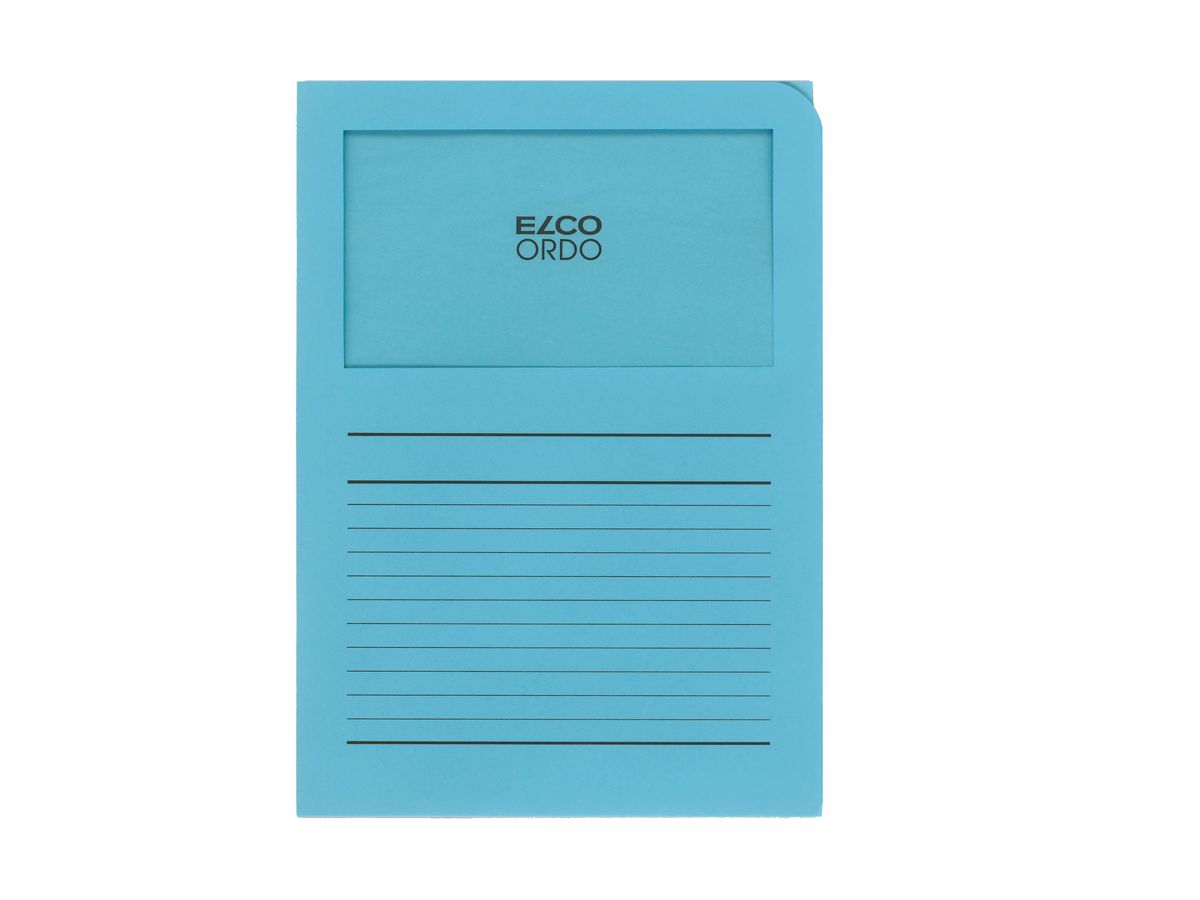 ELCO Organisationsmappe Ordo A4 73695.31 classico, blau 10 Stück (7610425331103)