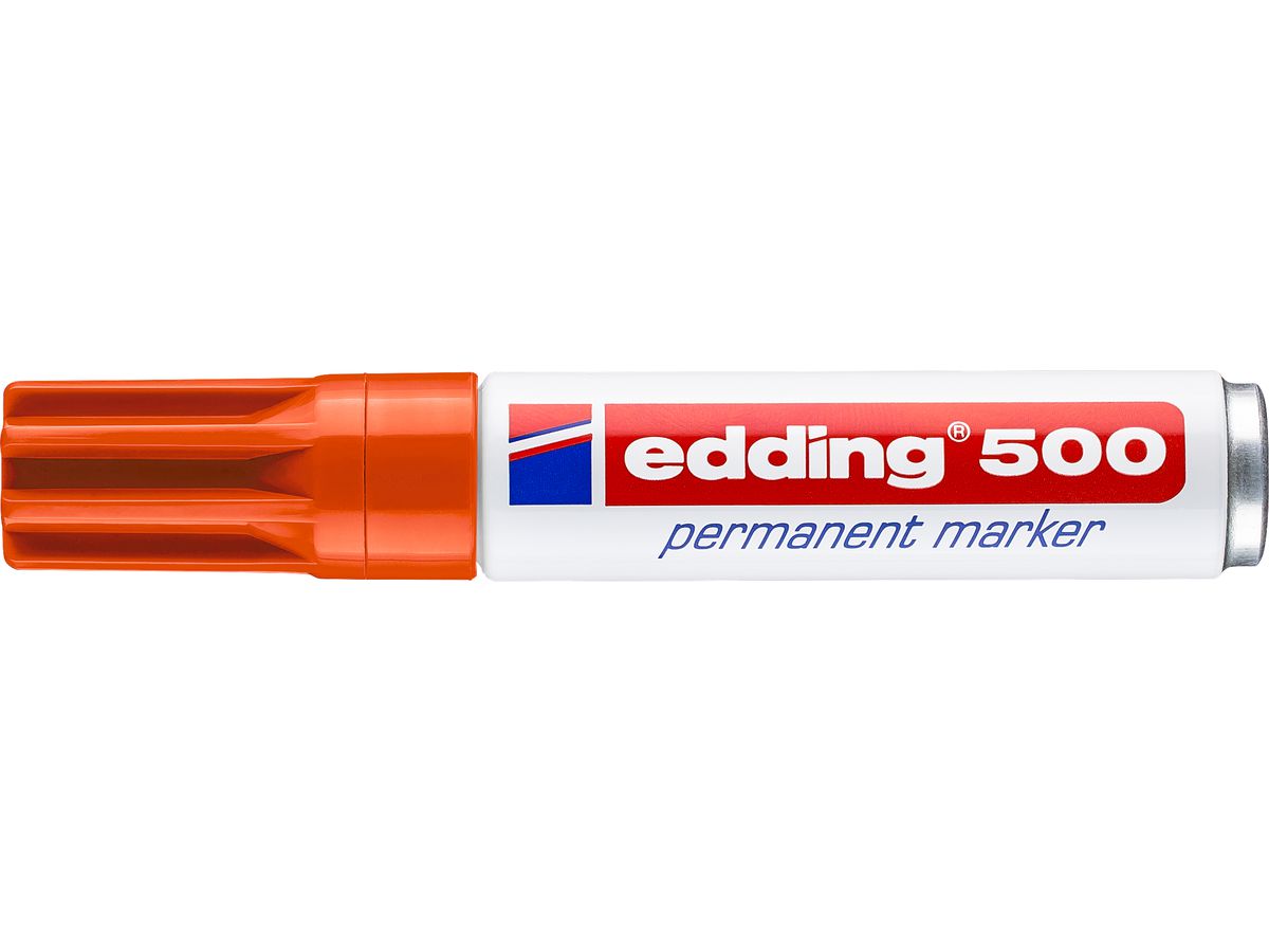 EDDING Permanent Marker 500 2-7mm 500-6 orange (4004764373680)