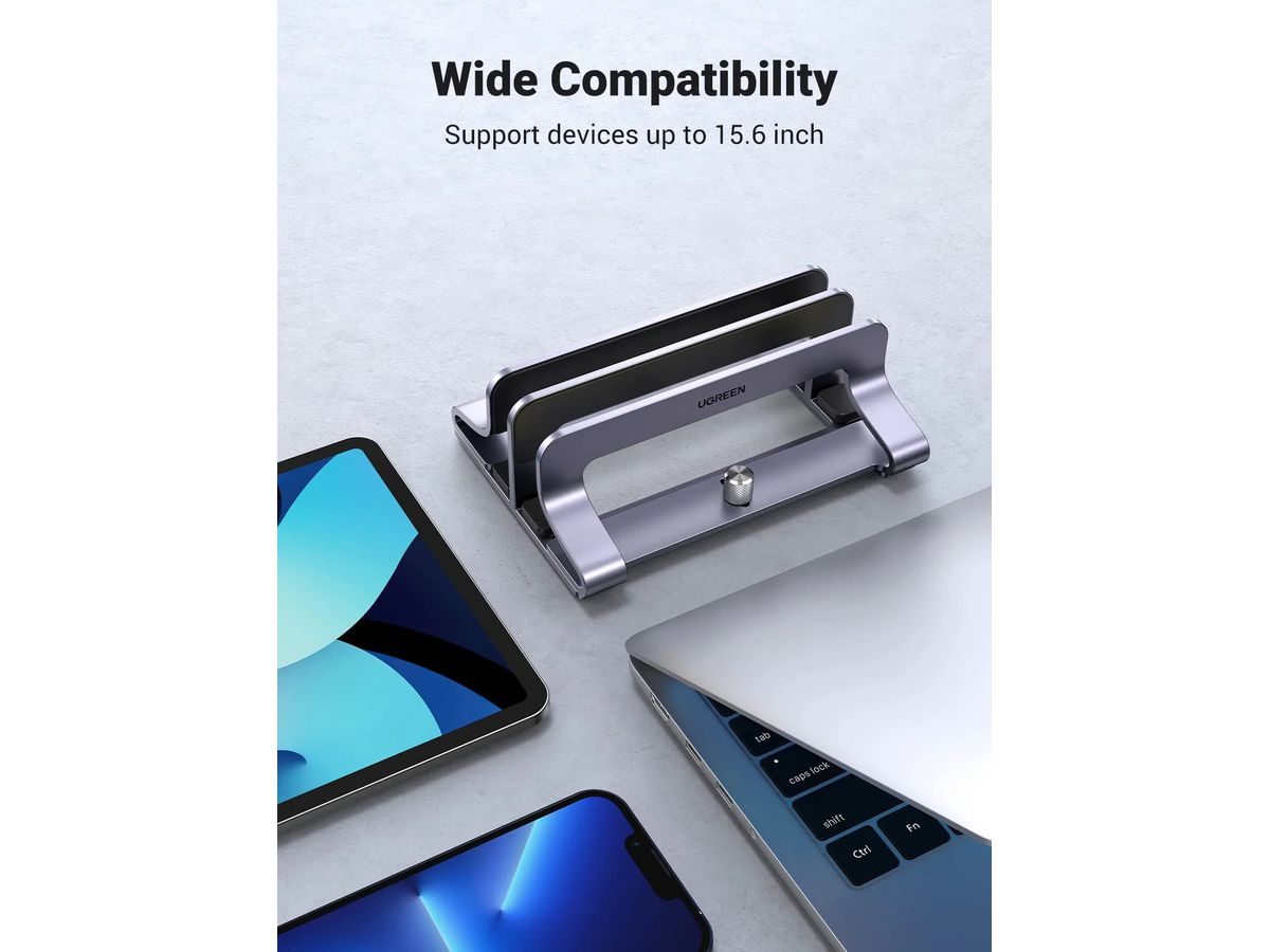 UGREEN Vertical Laptop Stand 60643 BB Dual-slot BB (6957303866434)