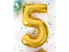 I AM CREATIVE Folienballon Zahl 5 85cm 1000-1050 gold (7611983246762)