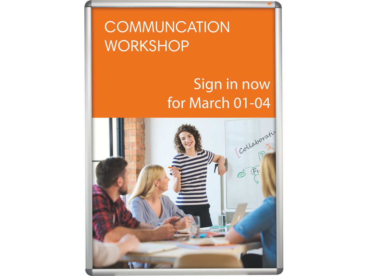 NOBO Cadre affiche A0 1902208 899x17x1247mm (5028252193610)