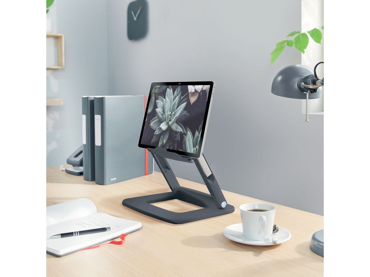 LEITZ Monitorständer Ergo 6424-00-89 Dunkelgrau (4002432138340)