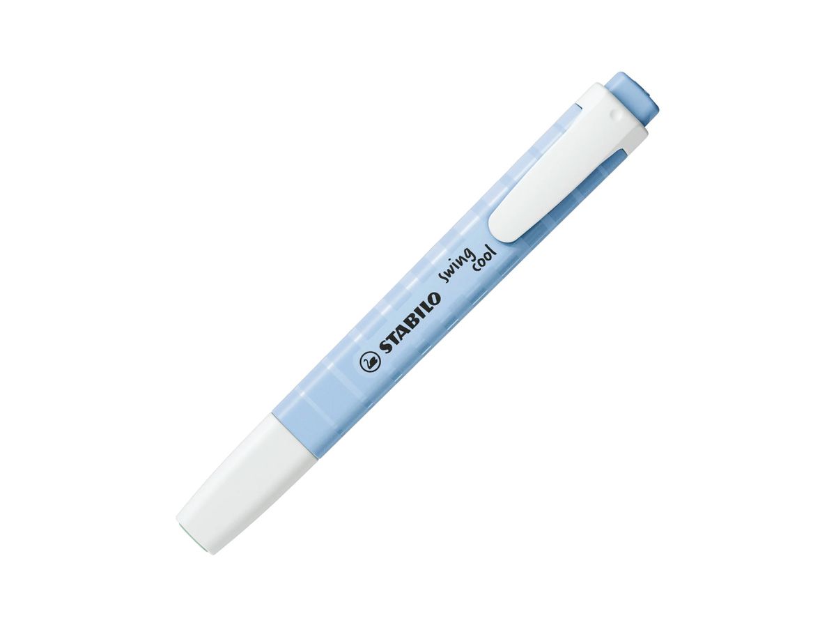 STABILO Textmarker Swing Cool 1-4mm 275/111-8 pastell wolkenblau (4006381559379)