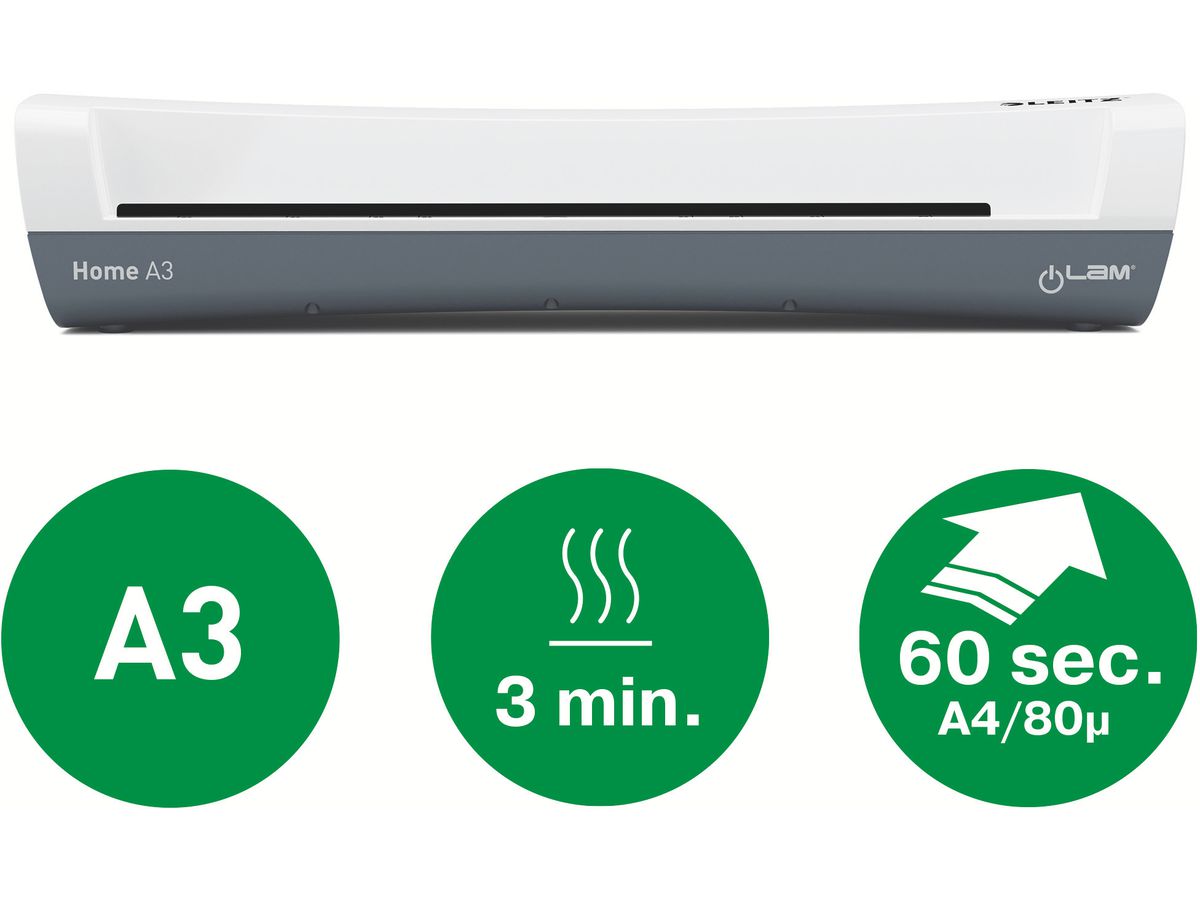 LEITZ Laminiergerät iLAM A3 7432-00-01 weiss (4002432135448)