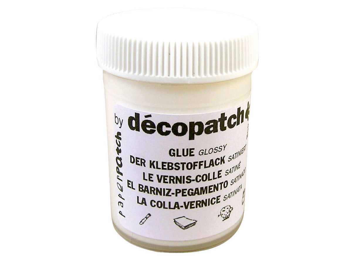 DECOPATCH Set artig. bassotto KIT026C Bogen, Tier, Pinsel, Lack (3609510350406)