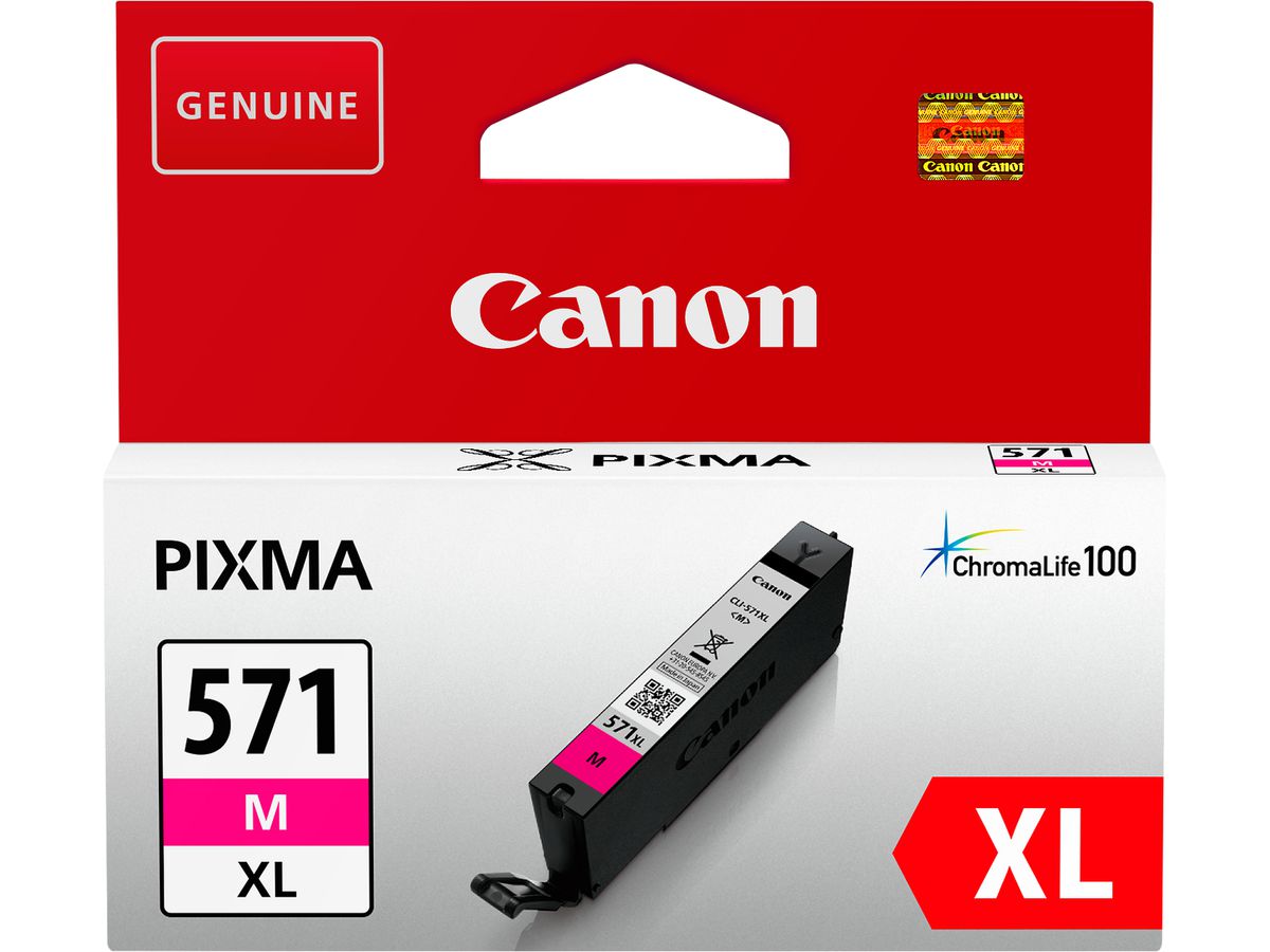 CANON Tintenpatrone XL magenta CLI-571XLM PIXMA MG5750 11ml (4549292032871)
