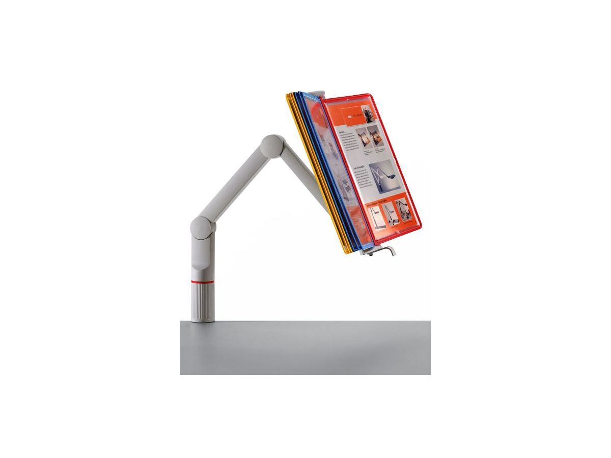 NOVUS Sichttafelhalter 7480002 lichtgrau (4009729017852)