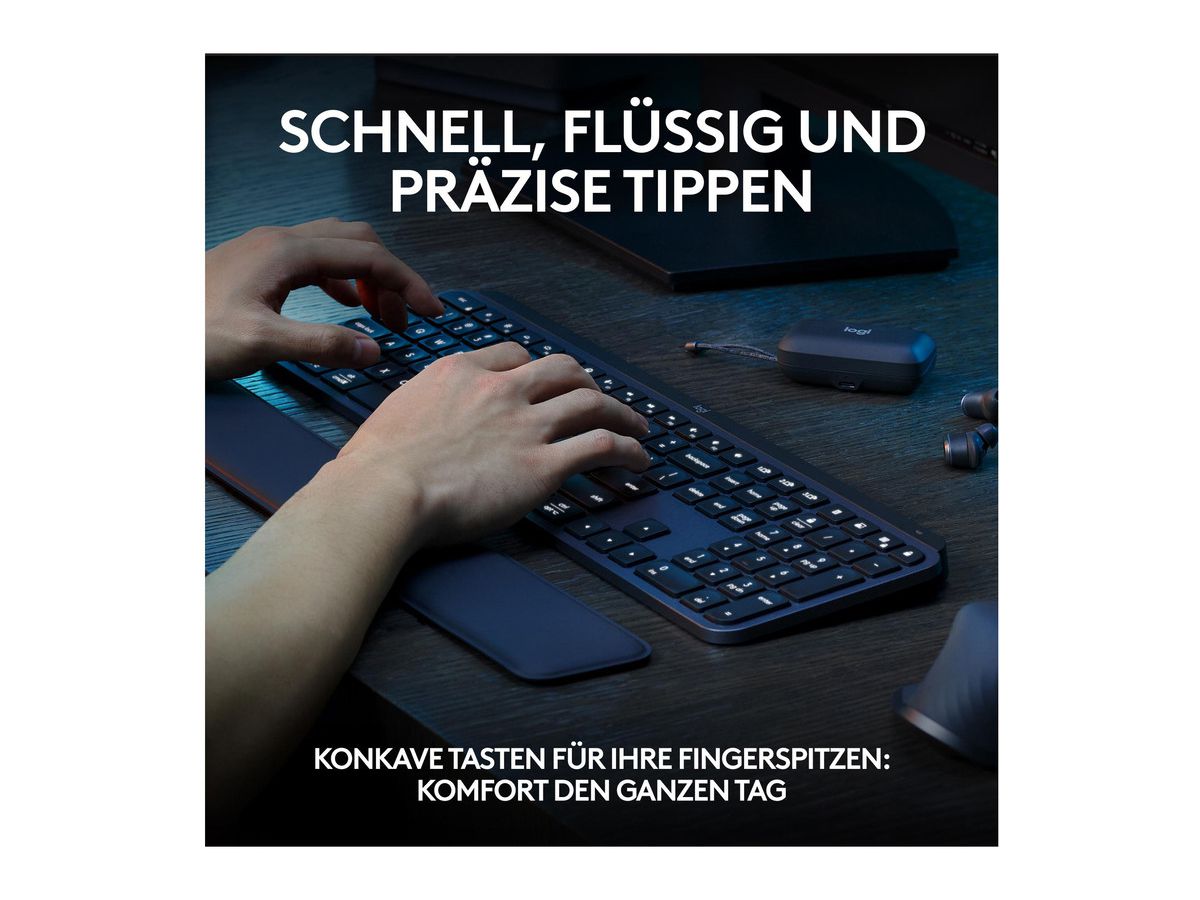 LOGITECH Tastatur MX Keys S 920-011571 CH-Layout (5099206112278)